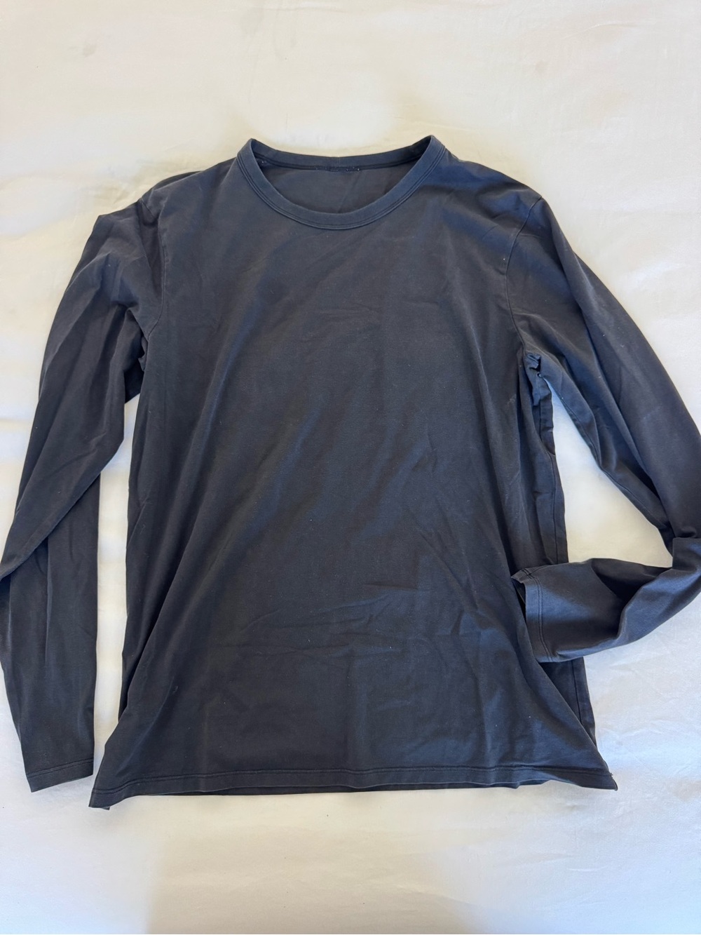 lululemon athletica Men's Long-Sleeve Crew in Charcoal
